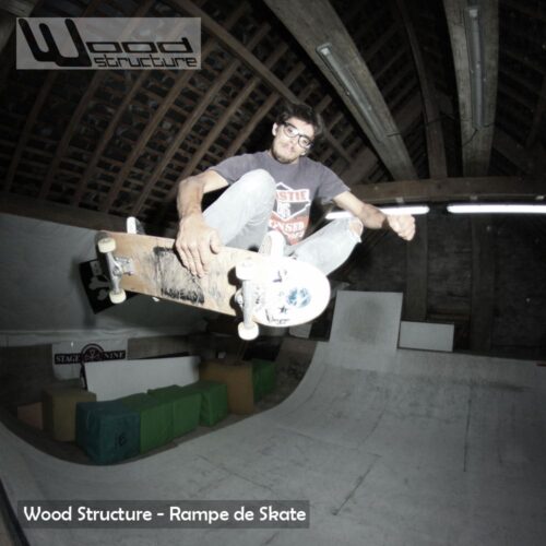 Rampe Skate H120L300 - Design Wood Structure 