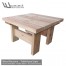 Table basse - Salon de Jardin en sapin du nord - Design Wood Structure - Mobilier de jardin en kit - Skatepark - Charpente - Richelieu - France