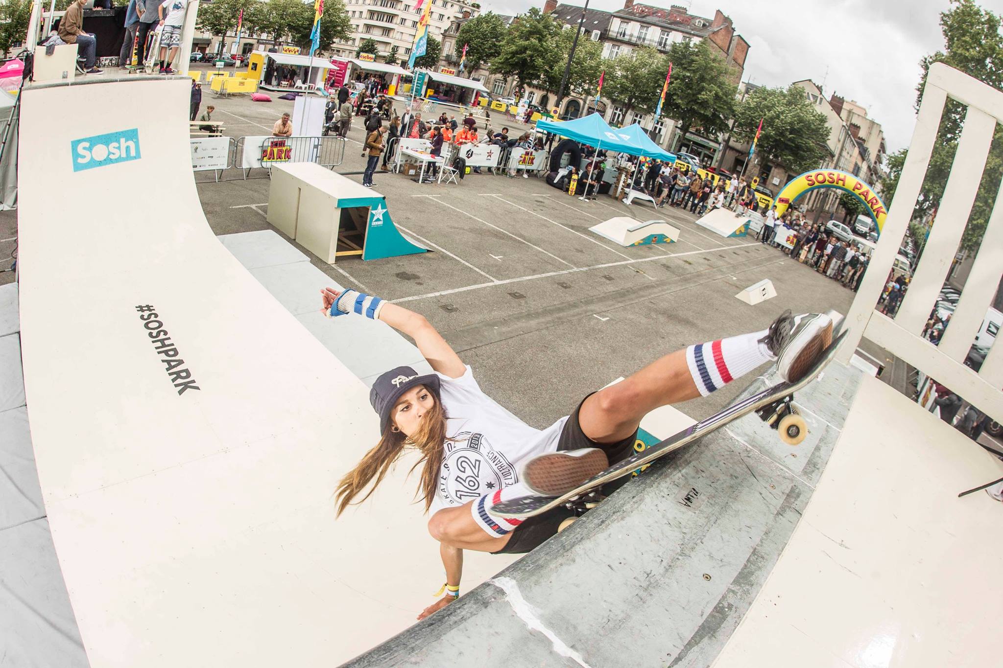 Sosh Park à Limoges - Mai 2015 - Street & Ramp Design by Wood Structure Skatepark