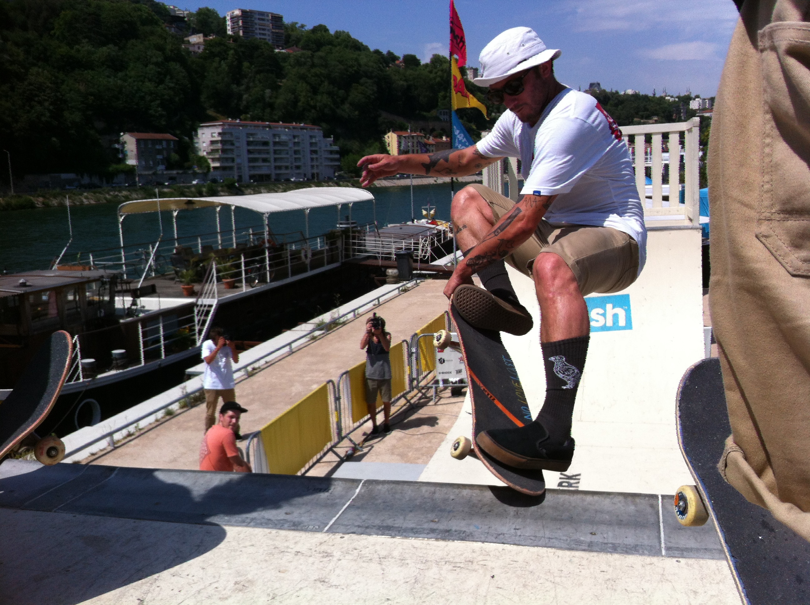 Sosh Park à Lyon - Juin 2015 - Street & Ramp Design by Wood Structure Skatepark