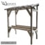 Abri Bûches - 2.40 x 1 m - Charpente bois livrée en kit - Wood Structure - Abri Bûche livré en kit avec fourniture et plan de montage - Fabriqué en France à Richelieu - Indre-et-Loire - Touraine - Région Centre Val de Loire