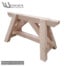 Tréteau Bois 4 Pieds Mini 80 en sapin du nord - Salon de Jardin - Mobilier bois - Fabriquée en France par la Sarl Merlot & Wood Structure - Richelieu - France