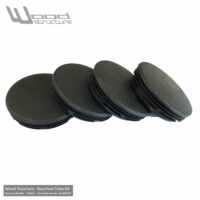 Embouts De Tube En Caoutchouc Silicone Noir – Diamètre 2,5 Mm à 60,6 Mm – Lot Polyvalent, Made In China