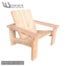 Fauteuil Douglas - Design Wood Structure - Fauteuil Banc - Table - Mobilier bois et Salon de Jardin - Fabriqué en France par la Sarl Merlot