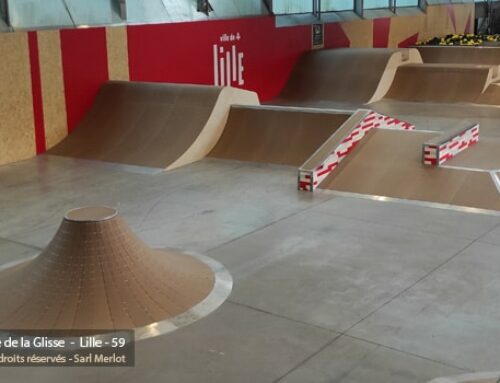 Skatepark Indoor – Halle de la Glisse – Lille (59)