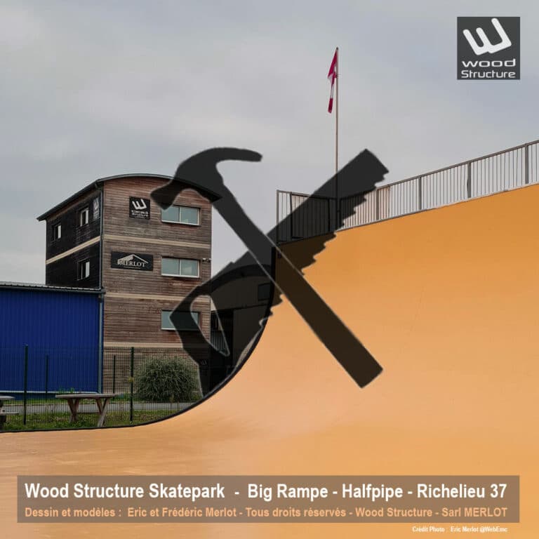 Don Participatif Skatepark Wood Structure