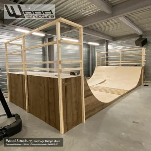Carénage Kit Rampe Skate - Wood Structure