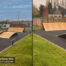 Skatepark de Hellemmes (59) - Nord - Hauts-de-France - Module-Street-Funbox-Pyramide-Curb-Skatepark - Fabriqué par Wood Structure et la Sarl MERLOT Richelieu (37) - Concepteur et fabricant de Skatepark depuis 1990