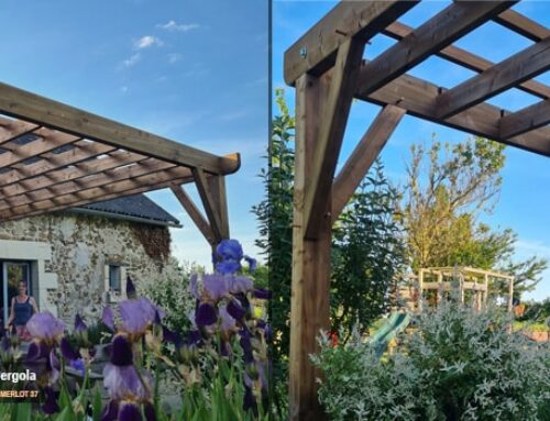 Pergola bois sur-mesure – Leman