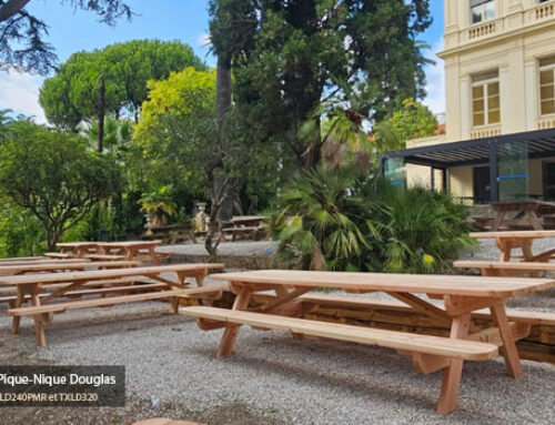 Table pique-nique pour lieu public et collectivités